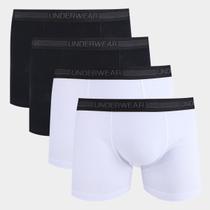 Kit Cueca Boxer Underwear 4 Peças