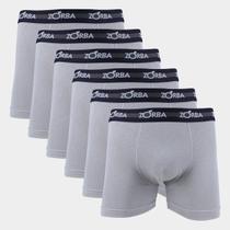 Kit Cueca Boxer Zorba 6 Peças