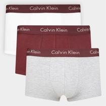 Kit Cueca Calvin Klein Low Rise Trunk Com 3 Peças Kit Cueca Calvin Klein Low Rise Trunk Com 3 Peças