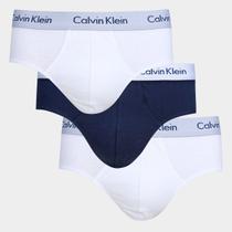 Kit Cueca Calvin Klein Slip Brief - 3 Peças