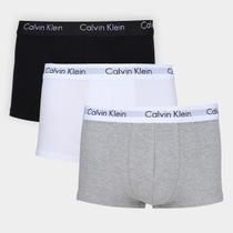 Kit Cueca Calvin Klein Trunk Low Rise 4 Peças