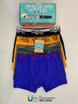 Kit Cueca Infantil na Caixa com 4 unidades Kit Cueca Infantil na Caixa com 4 unidades