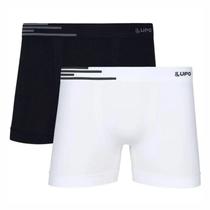 Kit cueca lupo masculina boxer basica com 2 unidades 00436-088 Kit cueca lupo masculina boxer basica com 2 unidades 00436-088