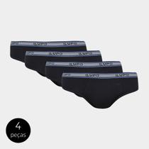 Kit Cueca Lupo Slip 4 Peças