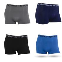 Kit Cueca Reebok Boxer Microfibra com Cós Alto Premium