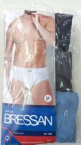 Kit cueca Slip Algodão 3 cores sortidas - Bressan Kit cueca Slip Algodão 3 cores sortidas - Bressan