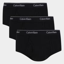 Kit Cueca Slip Calvin Klein Brief Rib Masculina