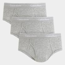 Kit Cueca Slip Calvin Klein Brief Rib Masculina