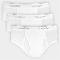 Kit Cueca Slip Calvin Klein Brief Rib Masculina