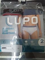 Kit Cueca Slip Lupo Básica C/ 2 Peças