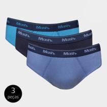 Kit Cueca Slip Mash 03 Peças