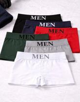 Kit Cuecas Boxer Adulto Masculina Microfibra Premium Confortável Não Aberta