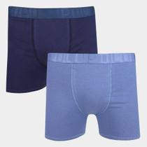 Kit Cuecas Boxer Lupo 2 Peças Kit Cuecas Boxer Lupo 2 Peças