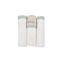 Kit Cueiro Com 3 Unidades Verde 80x80cm Minasrey