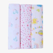 Kit Cueiro Estampado Rosa Karinho 1,0X80 Cm Kit Cueiro Estampado Rosa Karinho 1,0X80 Cm