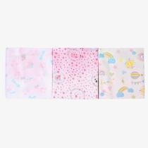 Kit Cueiro Estampado Rosa Karinho Kit Cueiro Estampado Rosa Karinho