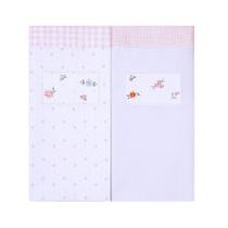 Kit Cueiro Manta Bordados Papi Florzinha - 2 Peças Kit Cueiro Manta Bordados Papi Florzinha - 2 Peças