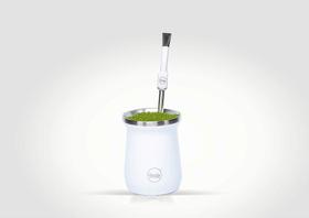 KIT Cuia de Tereré Térmica Ximba 236ml + Bomba Especial com Cabeça Rosqueável - Mate Branca KIT Cuia de Tereré Térmica Ximba 236ml + Bomba Especial com Cabeça Rosqueável - Mate Branca