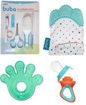 Kit Cuidado Baby + Mãozinha + Luvinha + Porta Frutinha