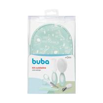Kit Cuidado com o Bebe Com Estojo, Escova, Pente, Tesoura Buba Verde 16273 Kit Cuidado com o Bebe Com Estojo, Escova, Pente, Tesoura Buba Verde 16273