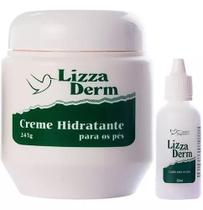 Kit Cuidado com os pés - 1 Creme Hidratação Profunda + 1 Loção Lizza Derm