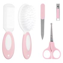Kit Cuidado Higiene Bebê Escova Pente Cortador de Unhas Buba Kit Cuidado Higiene Bebê Escova Pente Cortador de Unhas Buba