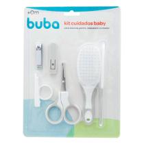 Kit Cuidados Baby Buba Cinza 4 Itens