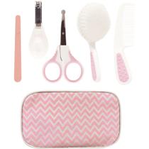 Kit Cuidados Baby Com Estojo Rosa Buba