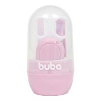 Kit cuidados buba baby com estojo rosa - 09802 - 7899525698020