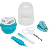 Kit Cuidados Com Estojo 4 Peças Azul - Buba