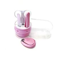 Kit Cuidados Com Estojo 4 Peças Rosa- Buba