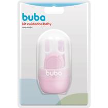 Kit Cuidados com Estojo Baby Buba Rosa