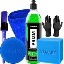 Kit Cuidados Com o Vidro Prizm Vonixx Tira Manchas e Marcas Dagua Vonixx