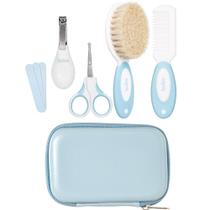 Kit Cuidados do Bebê Buba Com Estojo Azul