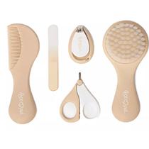 Kit Cuidados e Higiene Bebê 5 Peças Infantil Petit Piá Kit Cuidados e Higiene Bebê 5 Peças Infantil Petit Piá