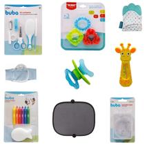 Kit Cuidados E Higiene Bebê 9 itens Buba Baby