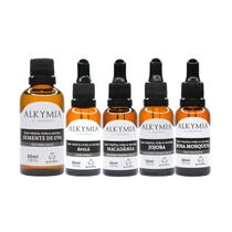 Kit Cuidados Estético Óleos Vegetais Alkymia di Grandha Kit Cuidados Estético Óleos Vegetais Alkymia di Grandha
