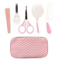 Kit Cuidados Infantil Bebê Com Estojo 08 Itens Higiene - Buba Baby