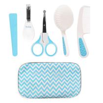 Kit Cuidados Infantil Bebê Com Estojo 08 Itens Higiene - Buba Baby