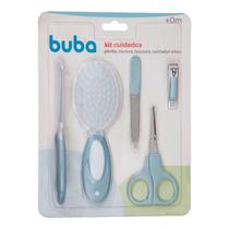 Kit Cuidados Para Higiene Do Bebê Azul - BUBA