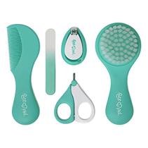 Kit cuidados para o bebe 5 peças verde - petit pia Kit cuidados para o bebe 5 peças verde - petit pia