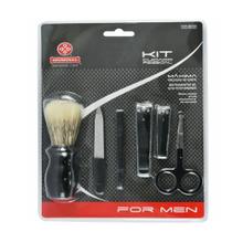 Kit Cuidados Pessoais Masculino 6 Peças - Mundial