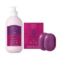 Kit Cuide-se Bem Amoruda: Creme + Sabonetes- O Boticário