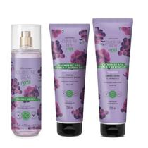 Kit Cuide-se Bem Cachos de Uva: Body Splash + Shampoo +Cond - o boticario