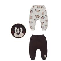 Kit Culote Duas Peças Marfim Hugo Kit Culote Duas Peças Marfim Hugo
