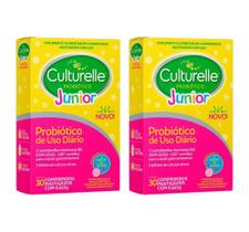 Kit Culturelle Probiótico Júnior C/ 2 Un De 30 Comprimidos