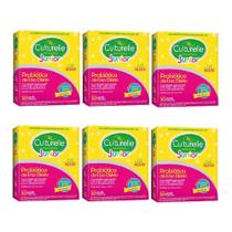 Kit Culturelle Probiótico Júnior Em Pó Sem Sabor Com 6 Unidades De 30 Sachês De 1,2g Cada