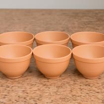 Kit Cumbuca 800ML Bowl Sopa Sobremesa Caldos Gelatinas Açai Quantidade:6und - Bege