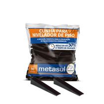 Kit Cunha Para Nivelador de Piso 50Pcs Metasul Original