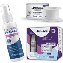 Kit Curativo Pele Spray Remove Sem Dor + Fita Para Cicatrizes